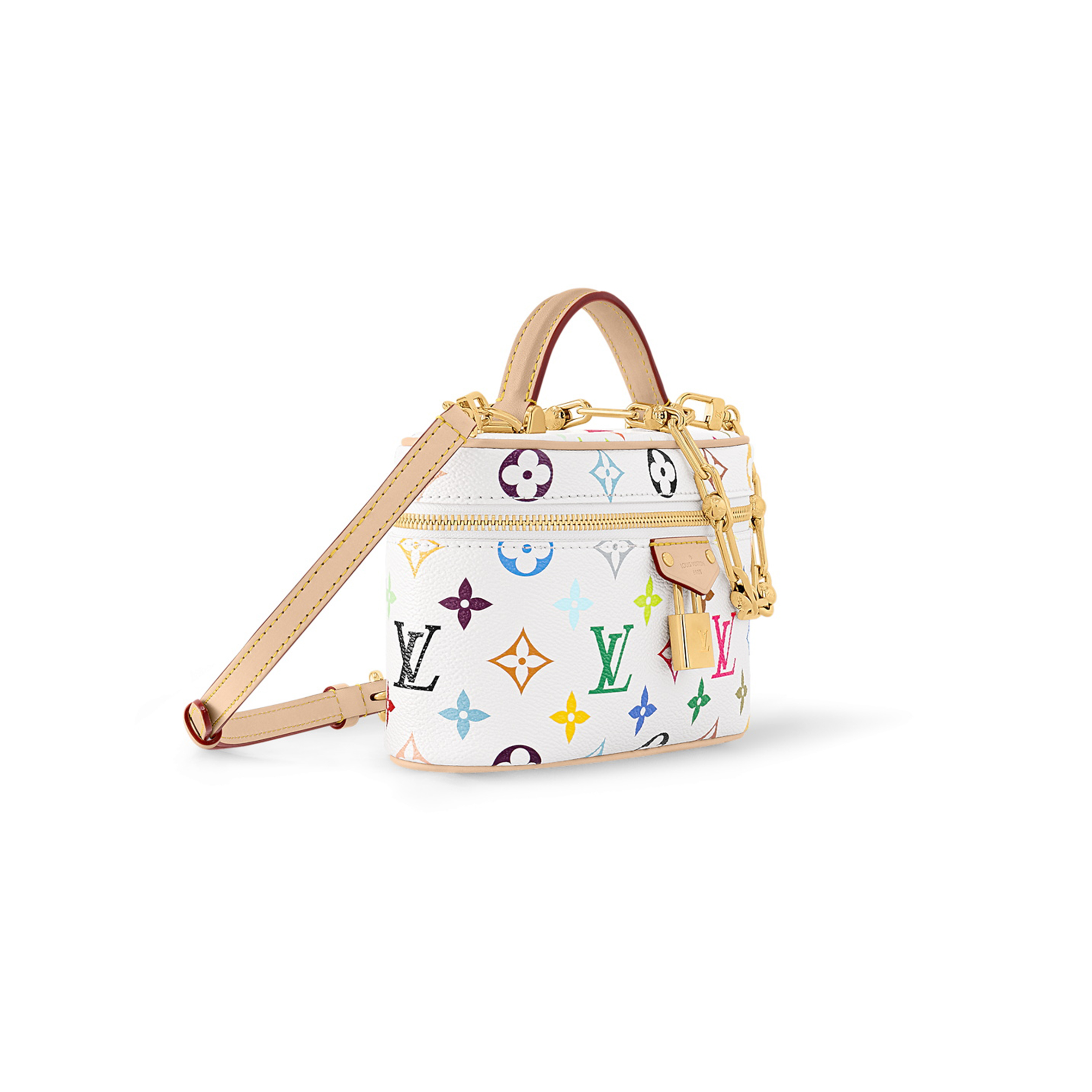 l0*is V*t0n murakami lv x tm vanity chain pouch m13662 (19*11.5*6.5cm)